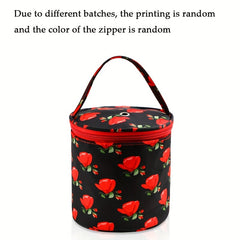 Perforated Yarn Storage Tote Bag for Knitting DIY