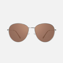 TIJN Polarized Round Sunglasses For Women UV400 Sun Shades Glasses