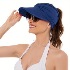 Women Sun Visor Hat UV Protection Beach Cap Packable Summer Hats