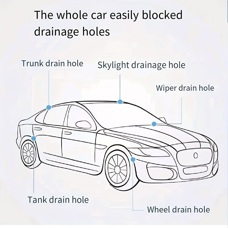 Long Flexible Drain Brush for Cars and Appliances