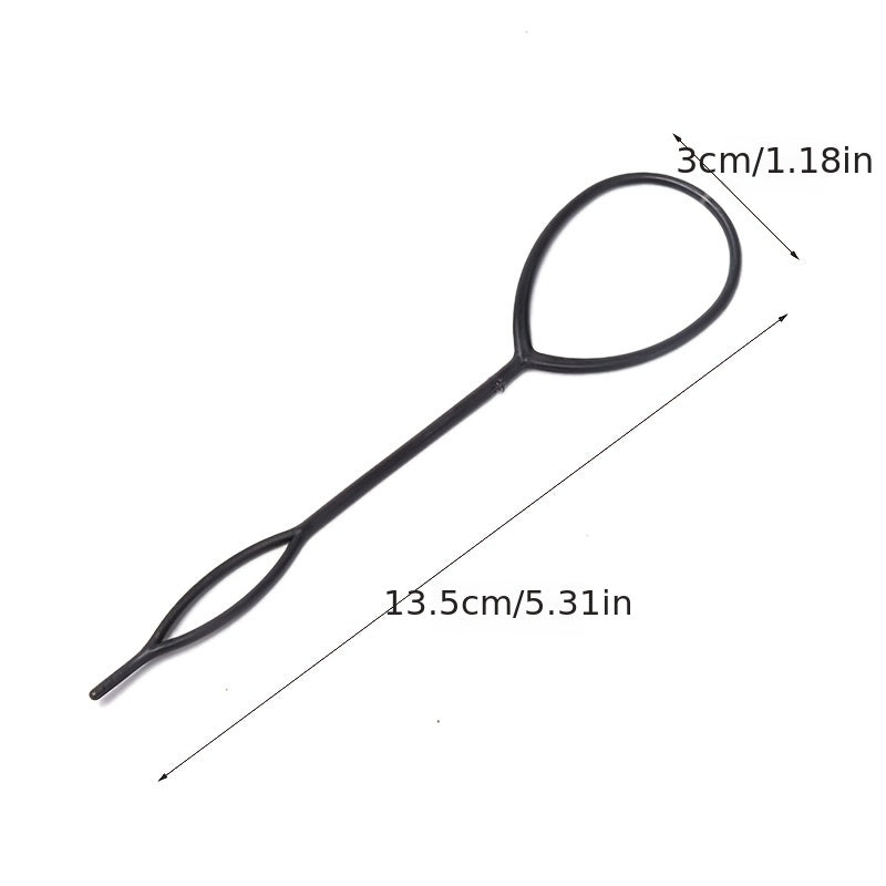 6pcs Hair Braiding Tool Set Hair Bun Maker DIY Styling Kit