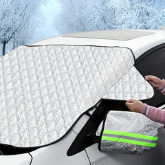 Car Snow Cover Front Windshield Waterproof Magnetic Sunshade Cover
