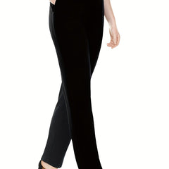  Women's High Waisted Straight Leg Work Trousers