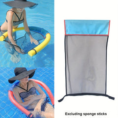 Pool Noodle Chair Float Water Hammock Net Mesh For Pool