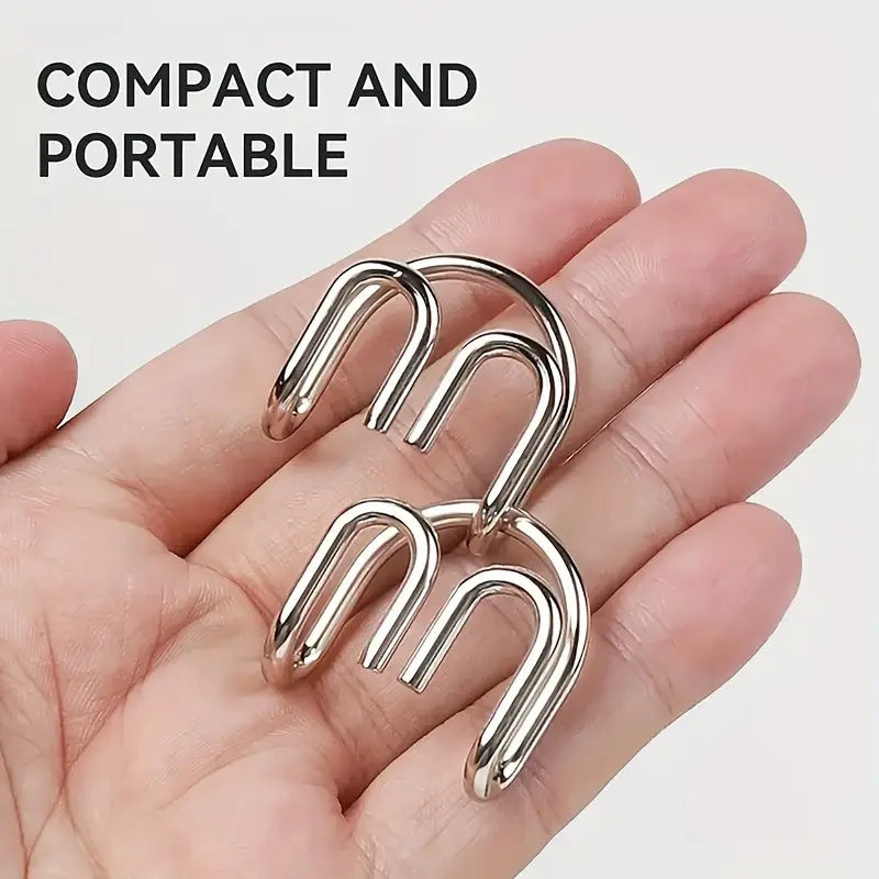 30pcs Puzzle Unlocking Tool Set Nine Link Chain Kongming Lock & Luban's Locks Ad