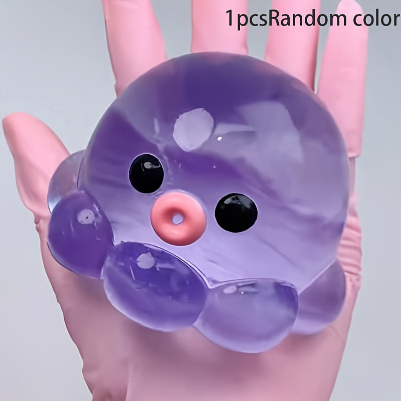 Homemade Bubble Octopus Squeeze Toy for Relax Fun Party & Birthday
