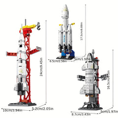 Space Station Assembly Toys Aviation Model Building Blocks