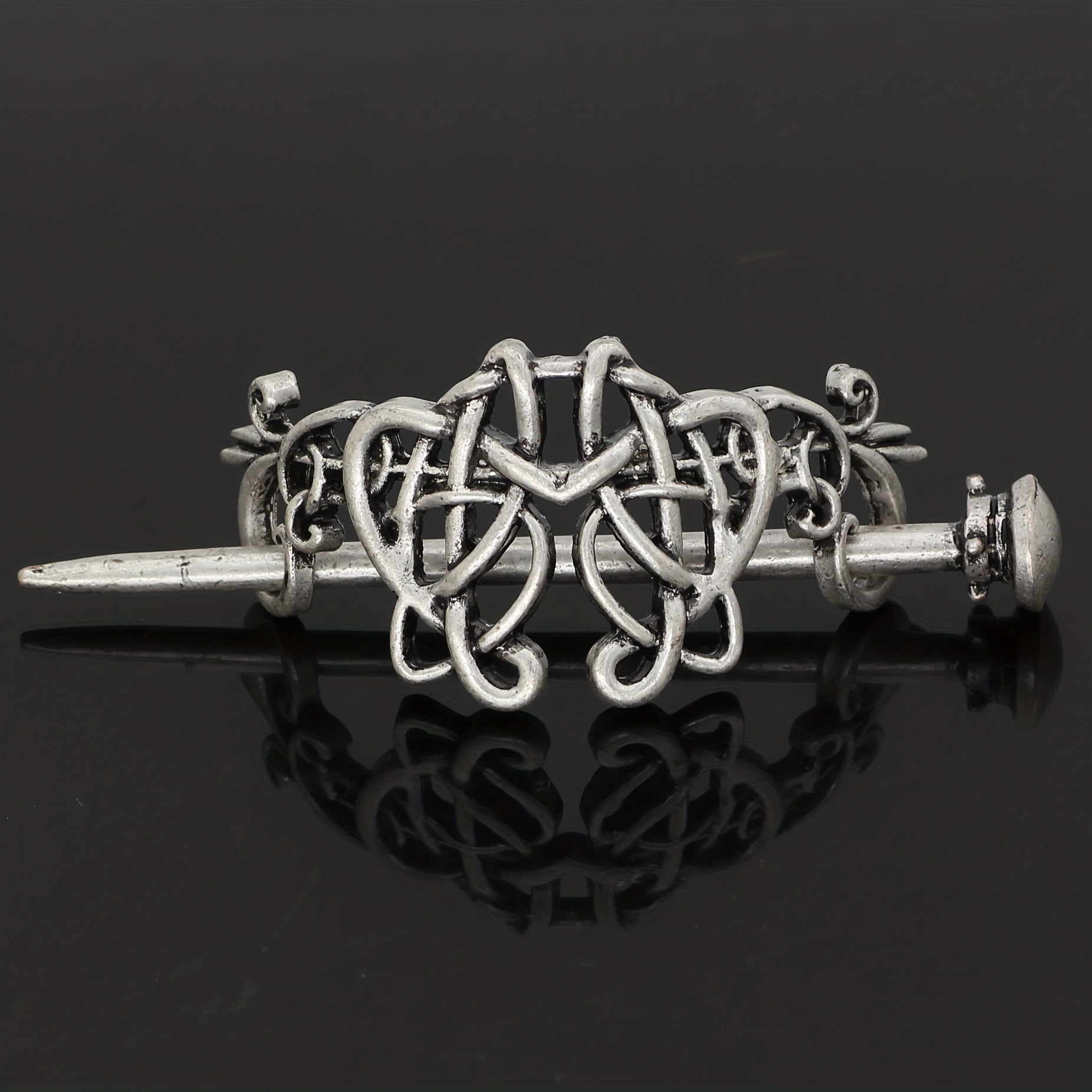 Vintage Viking Style Hairpin Irish Knot Hairpin Retro Metal Hair Accessories