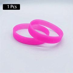 Reflective Silicone Bracelet for Night Running and Cycling