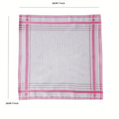 3PCS 27 Satin Handkerchief Soft Sweat Absorbent