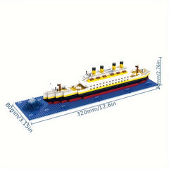 1878pcs Building Block Set 3D Puzzle DIY Educational Toys Bricks Toy Gift