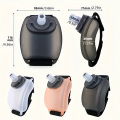 Portable Outdoor Plastic Wrist Water Bottle 200ml Mini Squeeze Water Bottle