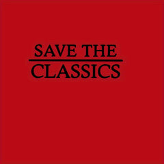 Save the Classics Vinyl Sticker Waterproof Sun Protective Self Adhesive