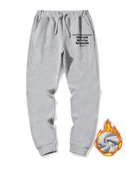 Versatile Drawstring Jogger Pants for Men