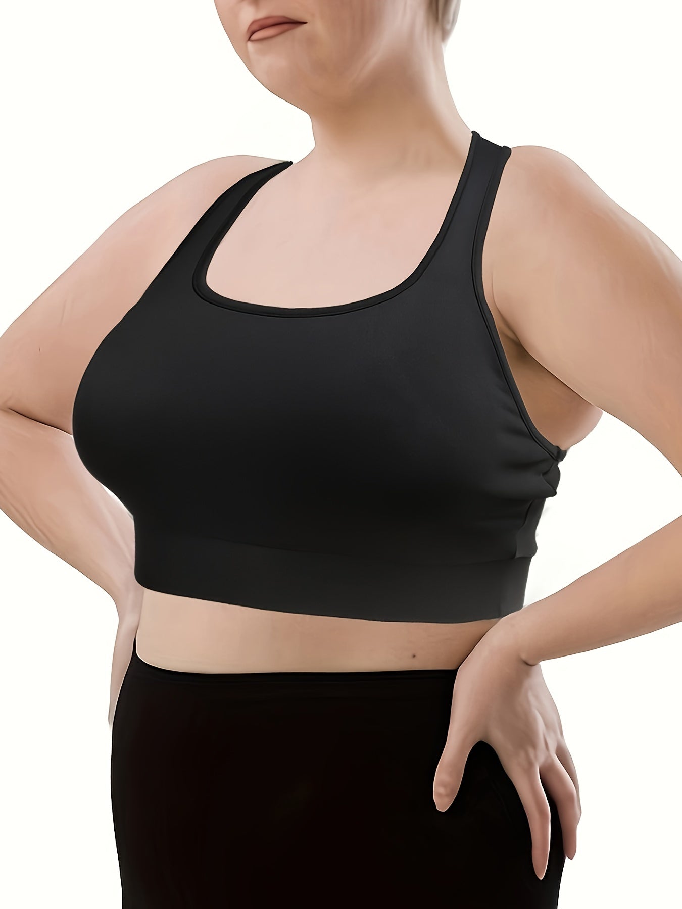  Seamless Racer Back Sports Bra for Women
