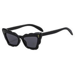 Colorful Butterfly Frame Sunglasses Tinted Lens UV Protection