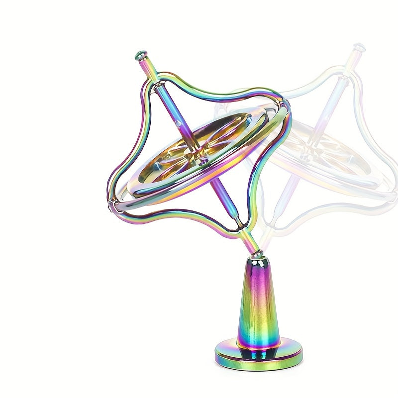 Colorful Fingertip Spinner Zinc Alloy Stress Relief Toy
