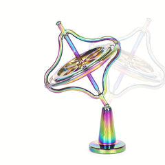 Colorful Fingertip Spinner Zinc Alloy Stress Relief Toy