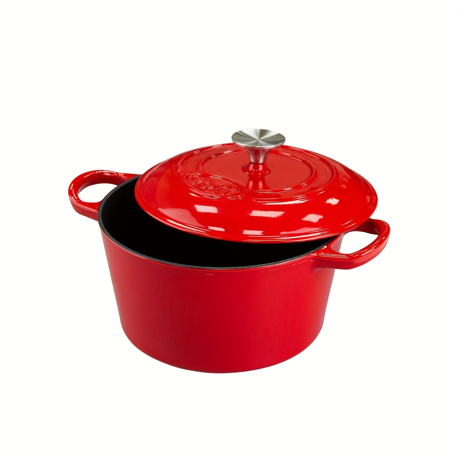 Enameled Cast Iron Dutch Oven With Lid 23cm 3.7L 4QT