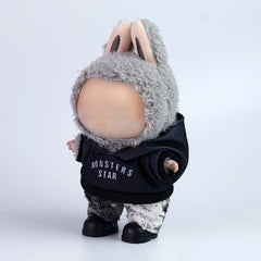 LABUBU Dolls Hoodie & Dyed Jeans - Birthday Gift