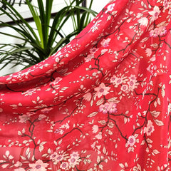Chiffon Fabric DIY Clothes Pants Dress Fabric Cut 1yd