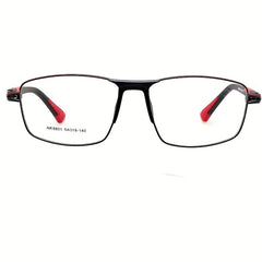 Men's Square Sporty Eyeglasses Frame