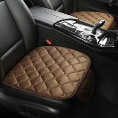 Plush Car Seat Cushion Set - Winter Warm Chair Cover