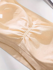 2pcs Strapless Bandeau Bras Soft & Stretch Everyday Women's Bra