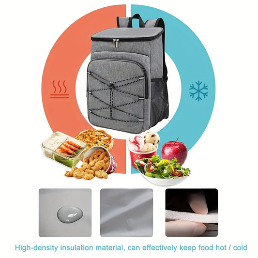 Insulated Picnic Backpack Durable Leak Proof Shoulder Straps