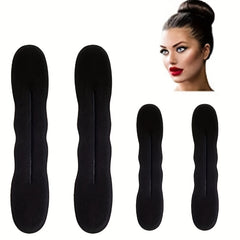 2pcs Foam Hair Bun Maker Styling Accessories