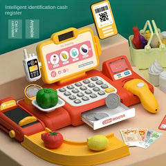 Interactive Youngsters' Play Cash Register, Durable ABS Material