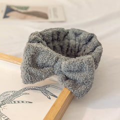 Coral Fleece Headband for Spa Facial