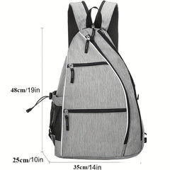 Large Waterproof Pickleball Shoulder Bag for Organization and Protection