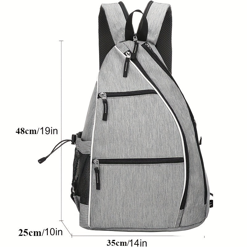 Large Waterproof Pickleball Shoulder Bag for Organization and Protection