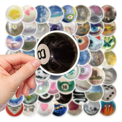 60 Waterproof DIY Stickers for Laptop or Phone Case with Beads