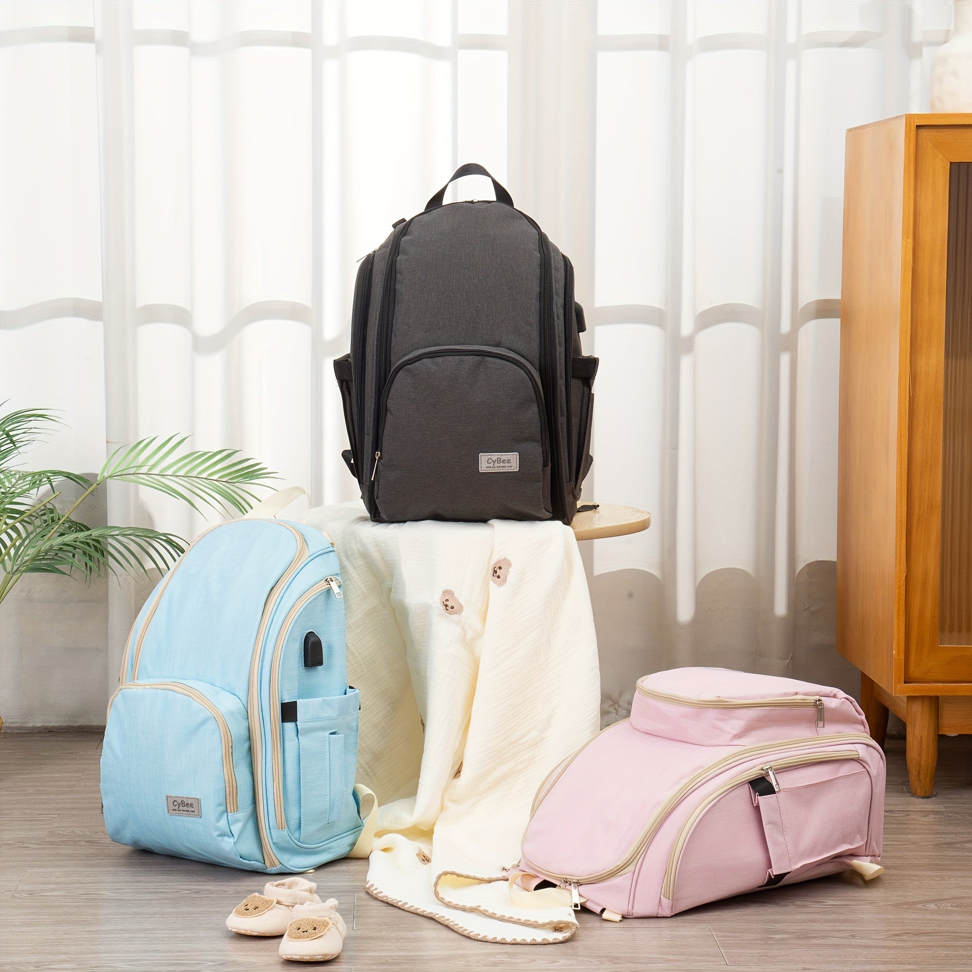 Waterproof Mommy Bag Large Capacity Mother And Baby Backpack