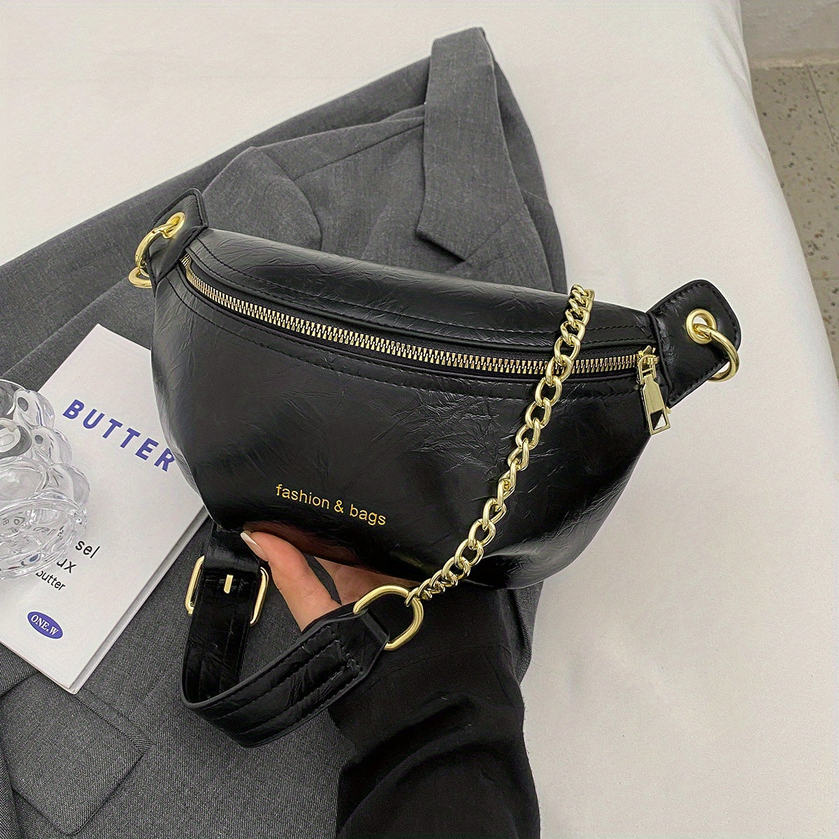Minimalist Crossbody Fanny Pack Women's Sling Bag
