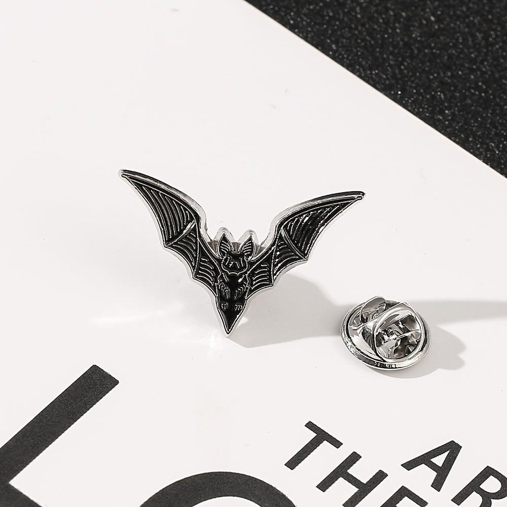 Bat Enamel Pin Witchy Style Spooky Lapel Jewelry