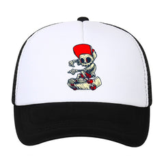 Unisex Mesh Sunshade Adjustable Baseball Cap Outdoor Sport Embroidery