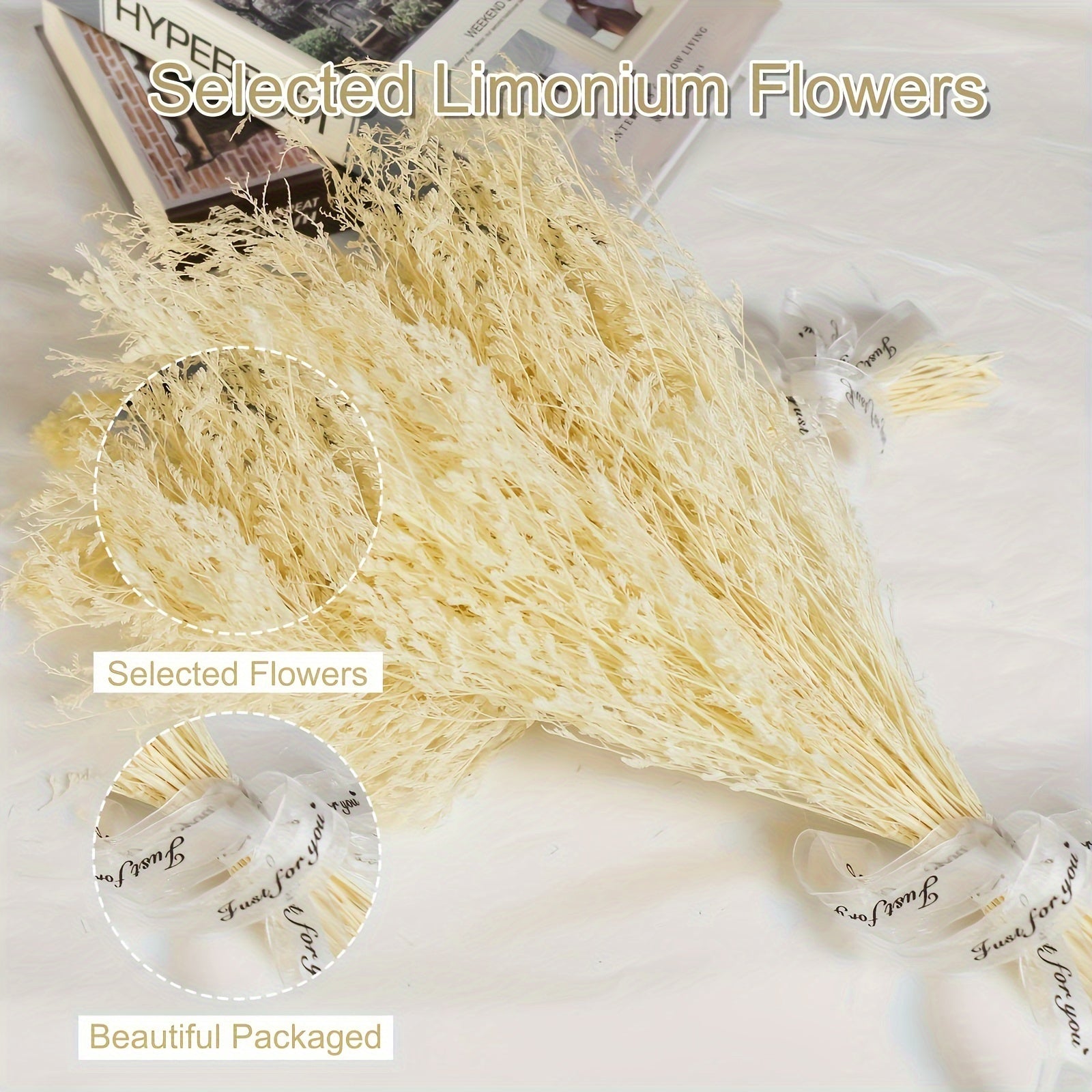 Sea Lavender Stems Fresh Real Flowers Wedding Home Decor Valentine Gift