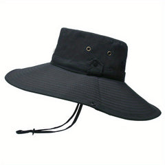 Men's Outdoor Oversized Brim Bucket Hat Sun Hat