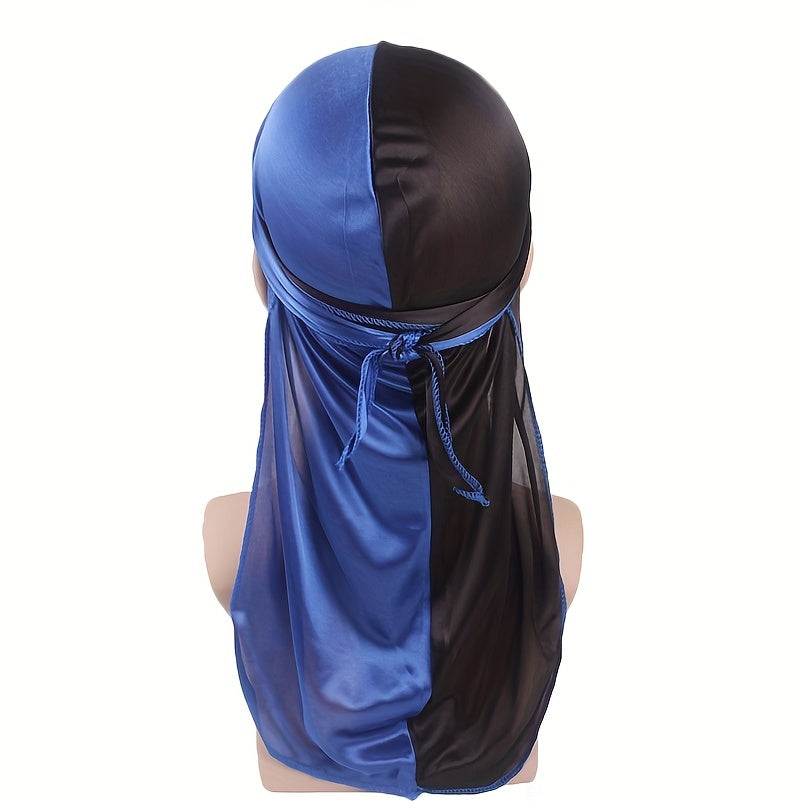 Satin Durag Silk Hip Hop Unisex Head Wraps Turban Night Caps