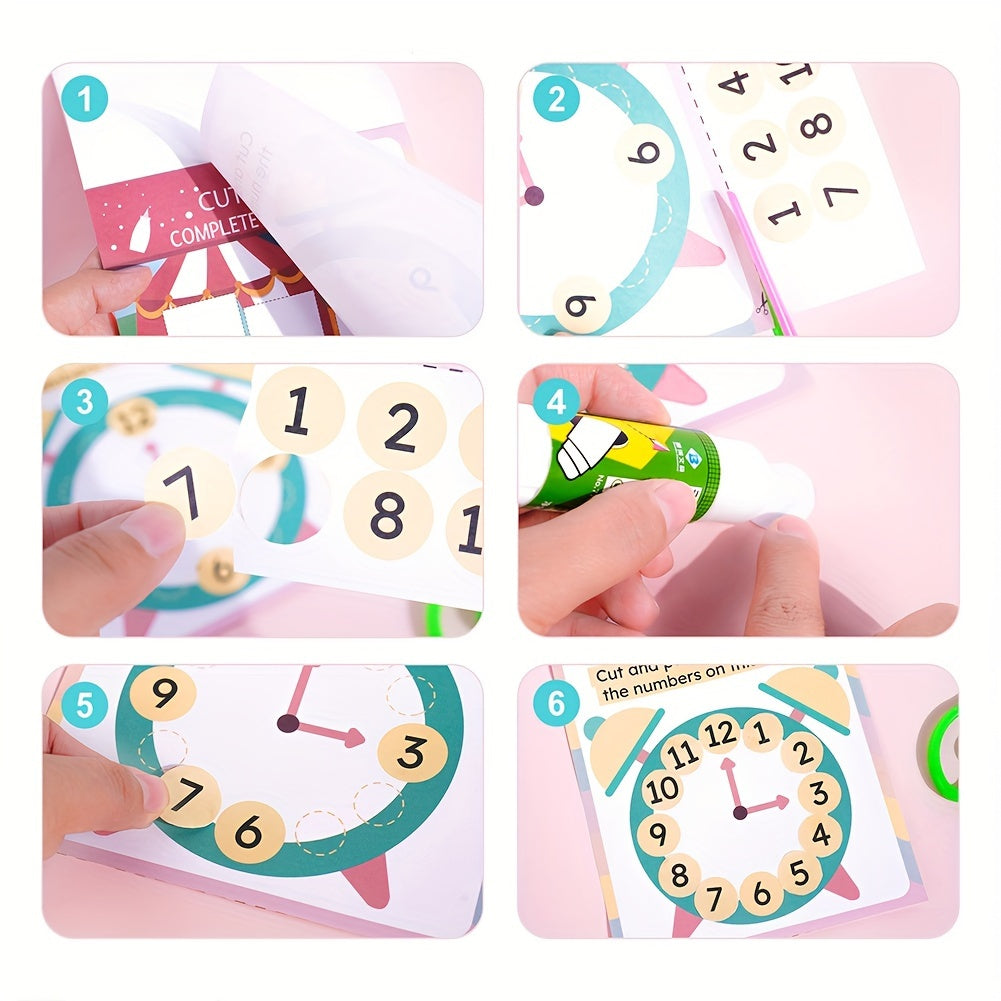 Paper Cutting Activity Book DIY Paper Art Projects No Scissors