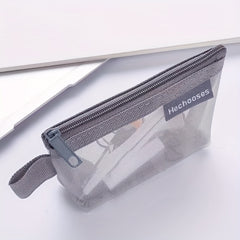 Mesh Mini Storage Pouch Zipper Coin Purse Organizer