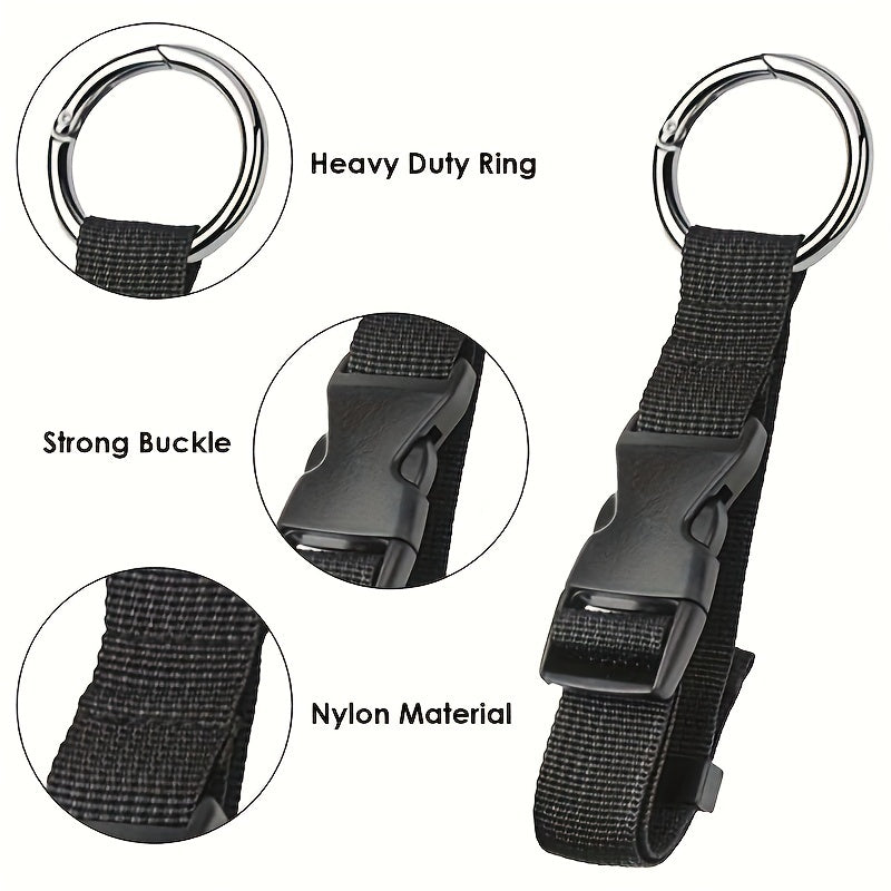 Anti Theft Luggage Strap Jacket Gripper Handbag Clip