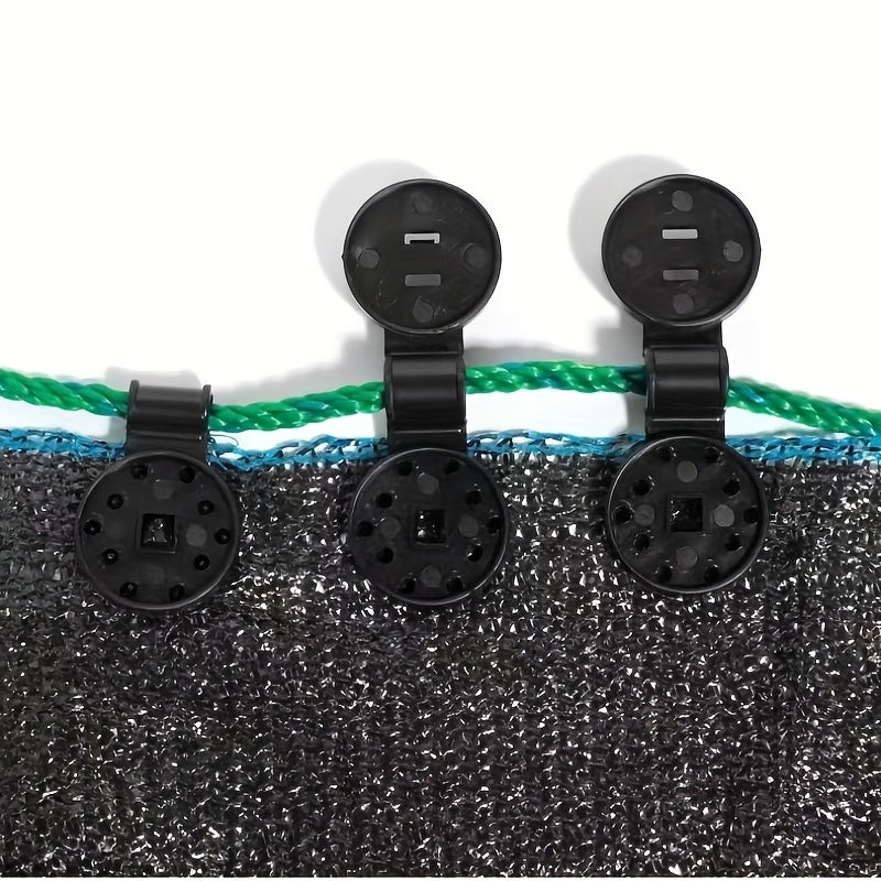 10pcs Plastic Sunshade Clips Fast Installation Home Agricultural Garden Netting