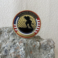 Unique Challenge Coin Collection Game