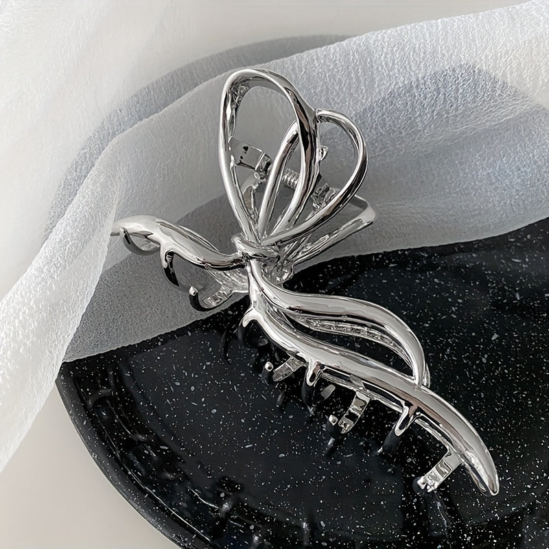 Alloy Bowknot Shark Claw Hair Accessory