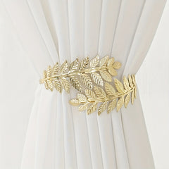 Tree Leaf Pattern Curtain Tieback
