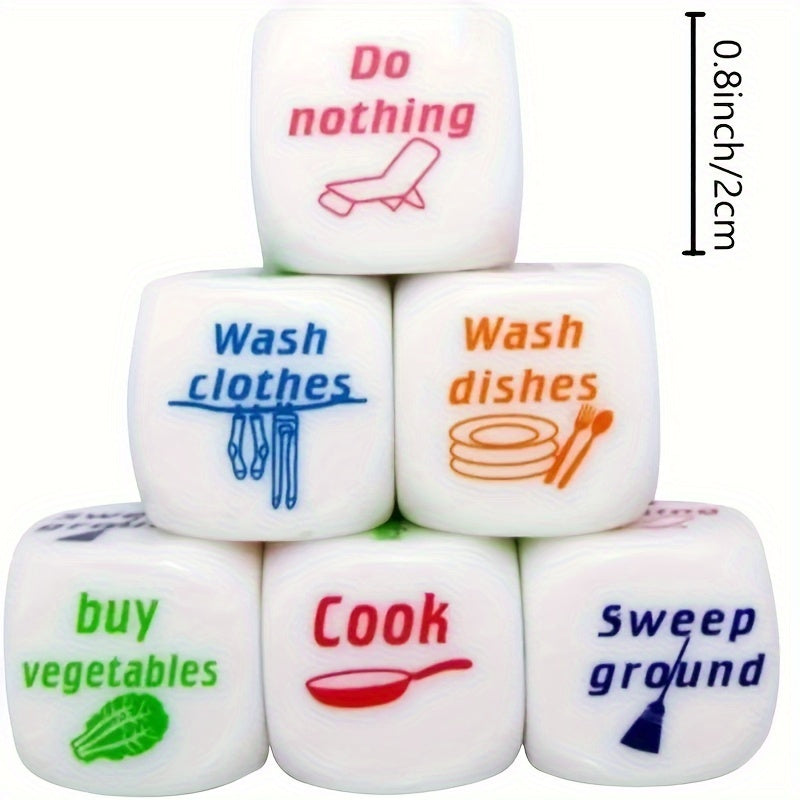 2PCS Novel Dice Games Creative Birthday Party Supplies